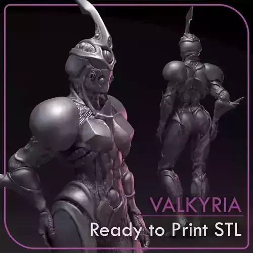 Guyver Girl Ready to print 3D print model