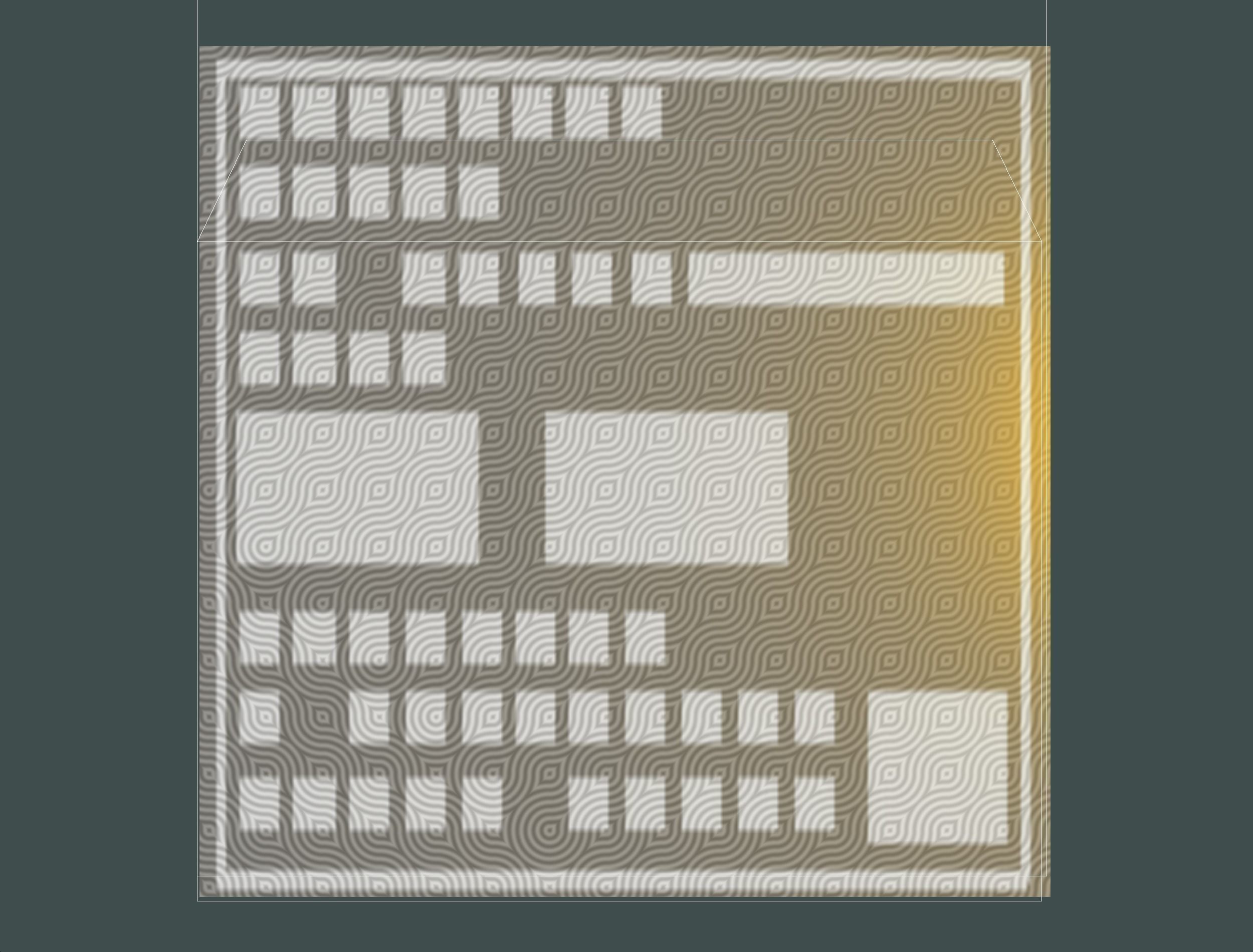 isometrical UFO radar platform station upgrade 1 Low-poly 3D model_35