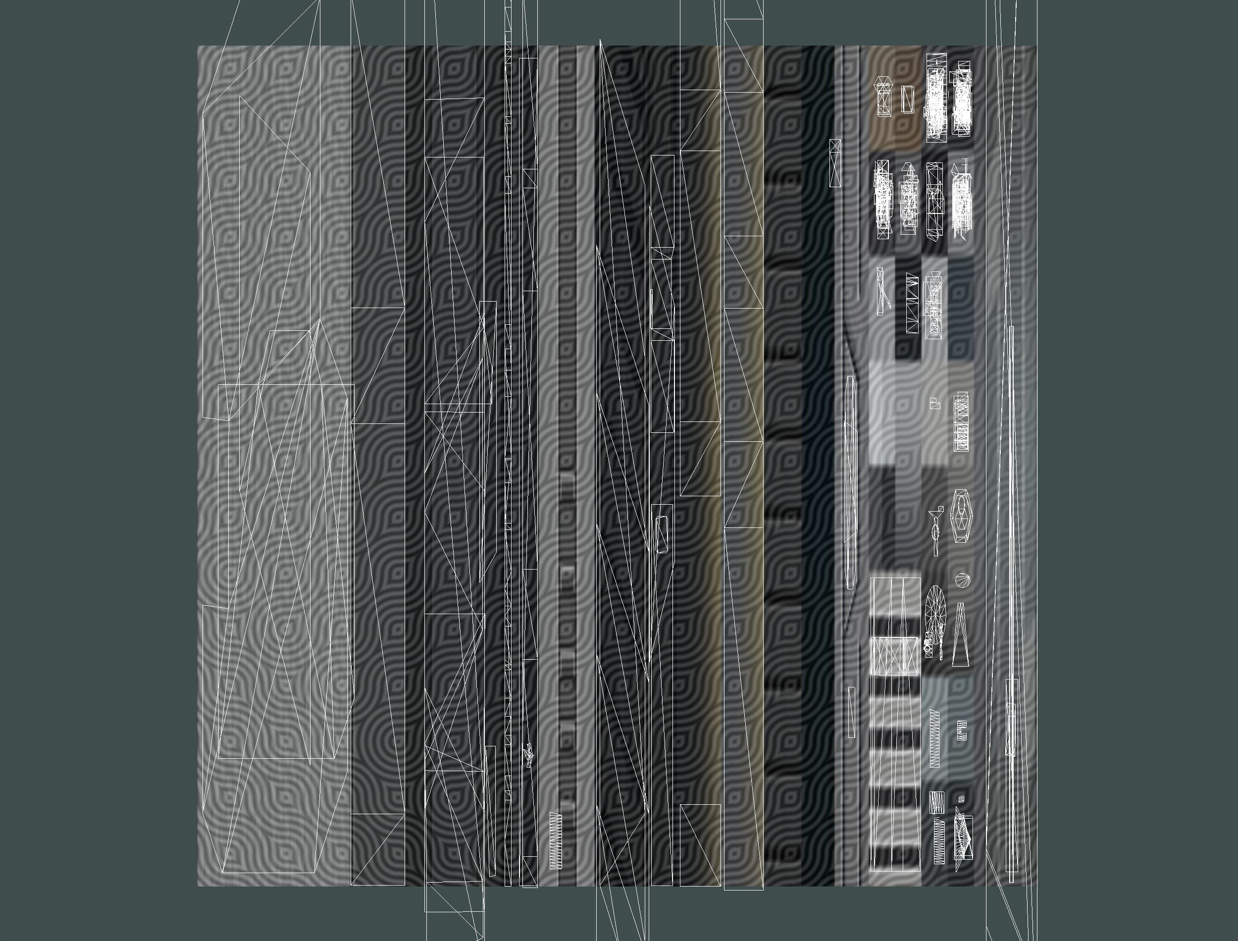 isometrical UFO radar platform station upgrade 1 Low-poly 3D model_32