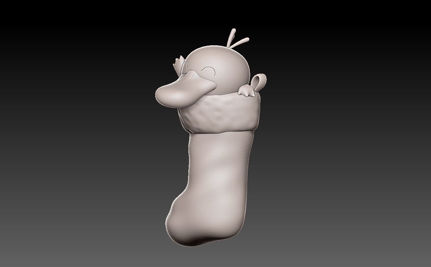 Pokemon christmas stocking pack 3D print model_13