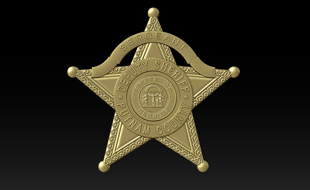 Collection of legal badges 3D print model_43
