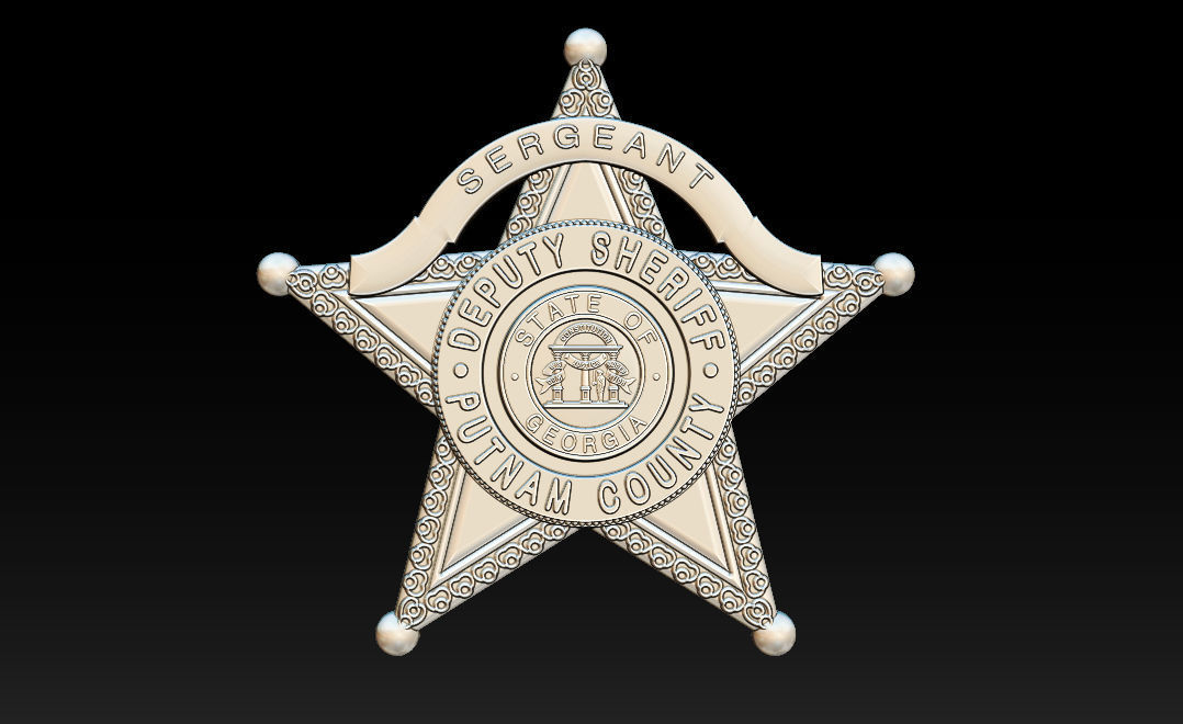 Collection of legal badges 3D print model_44