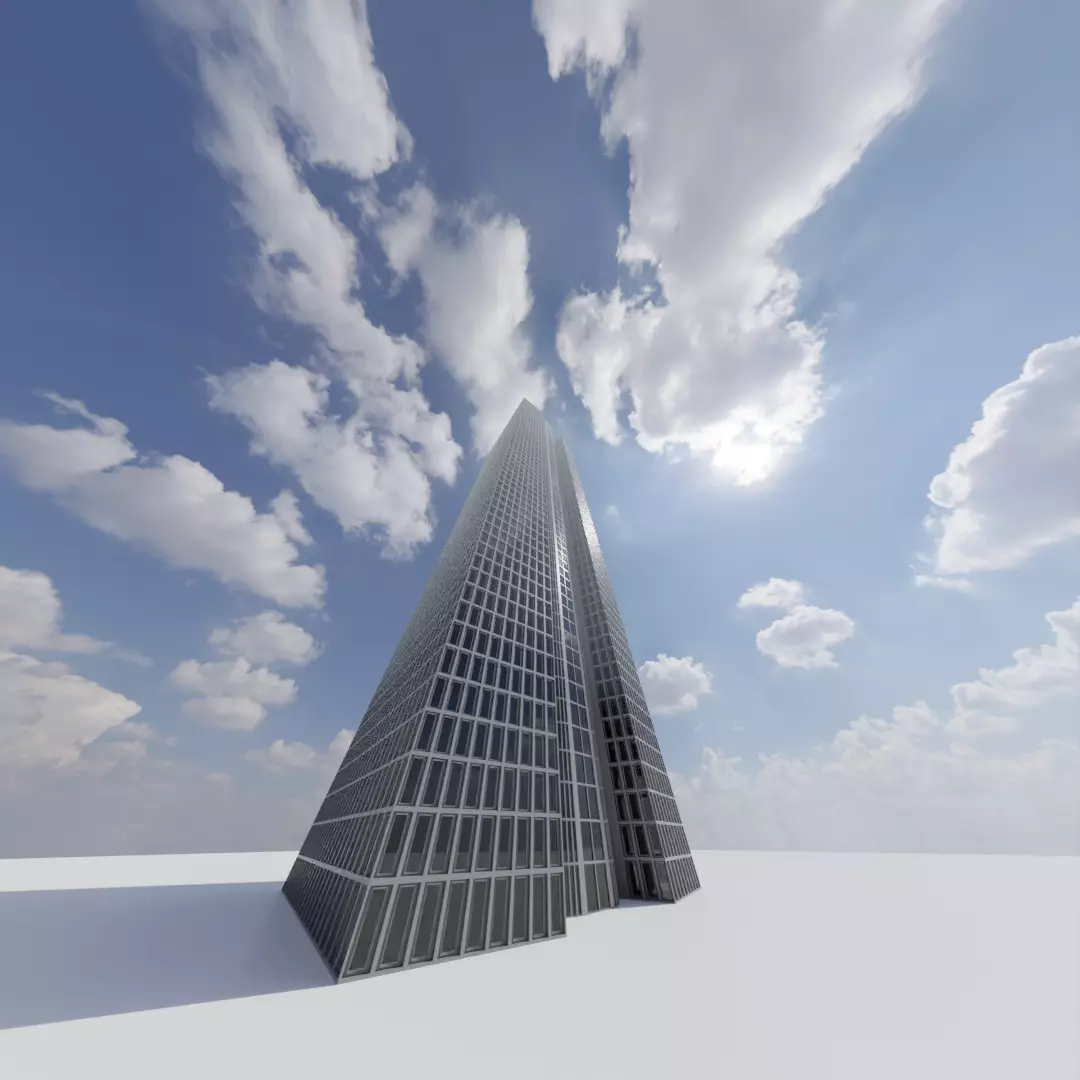 skyscraper trade center tower Free 3D model