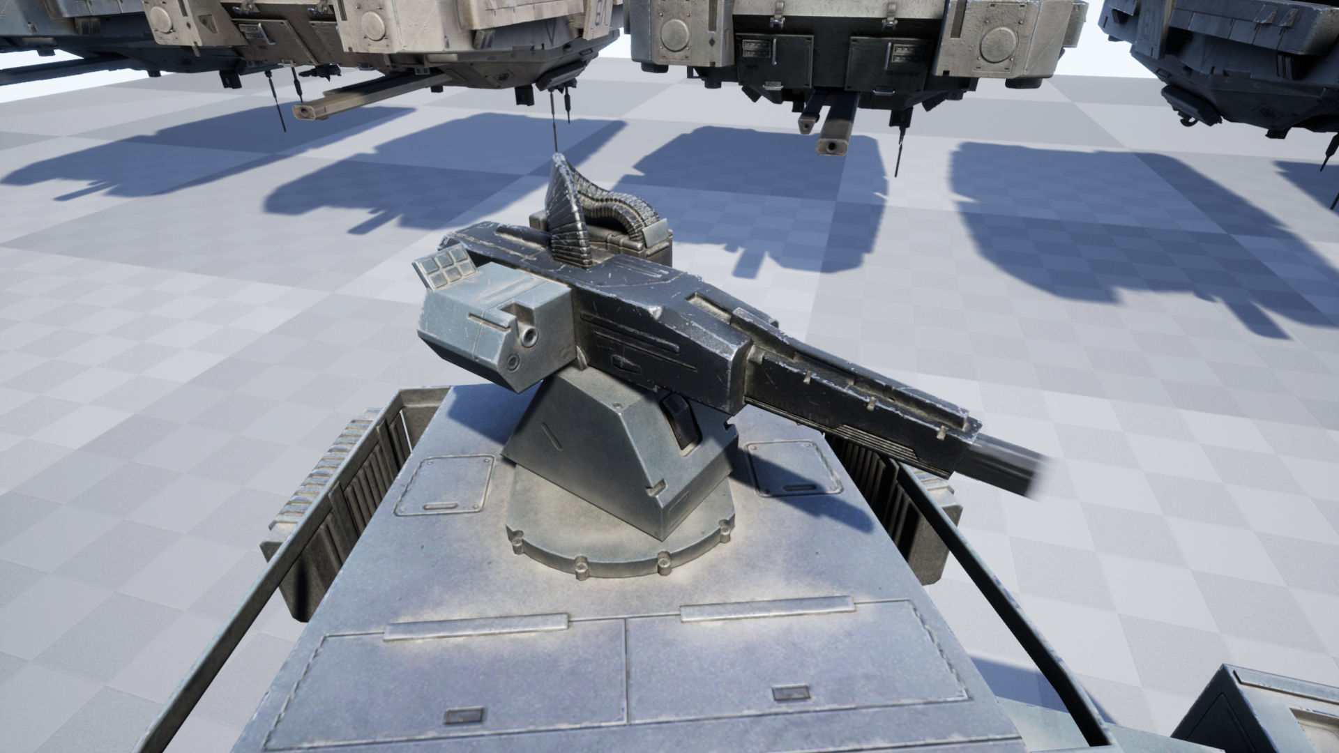 Connelly hover tank Low-poly 3D model_16