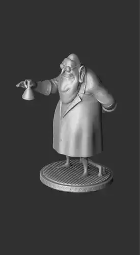 DR  NEFARIO FOR 3D PRINT  ASSEMBLE 3 parts 3D print model