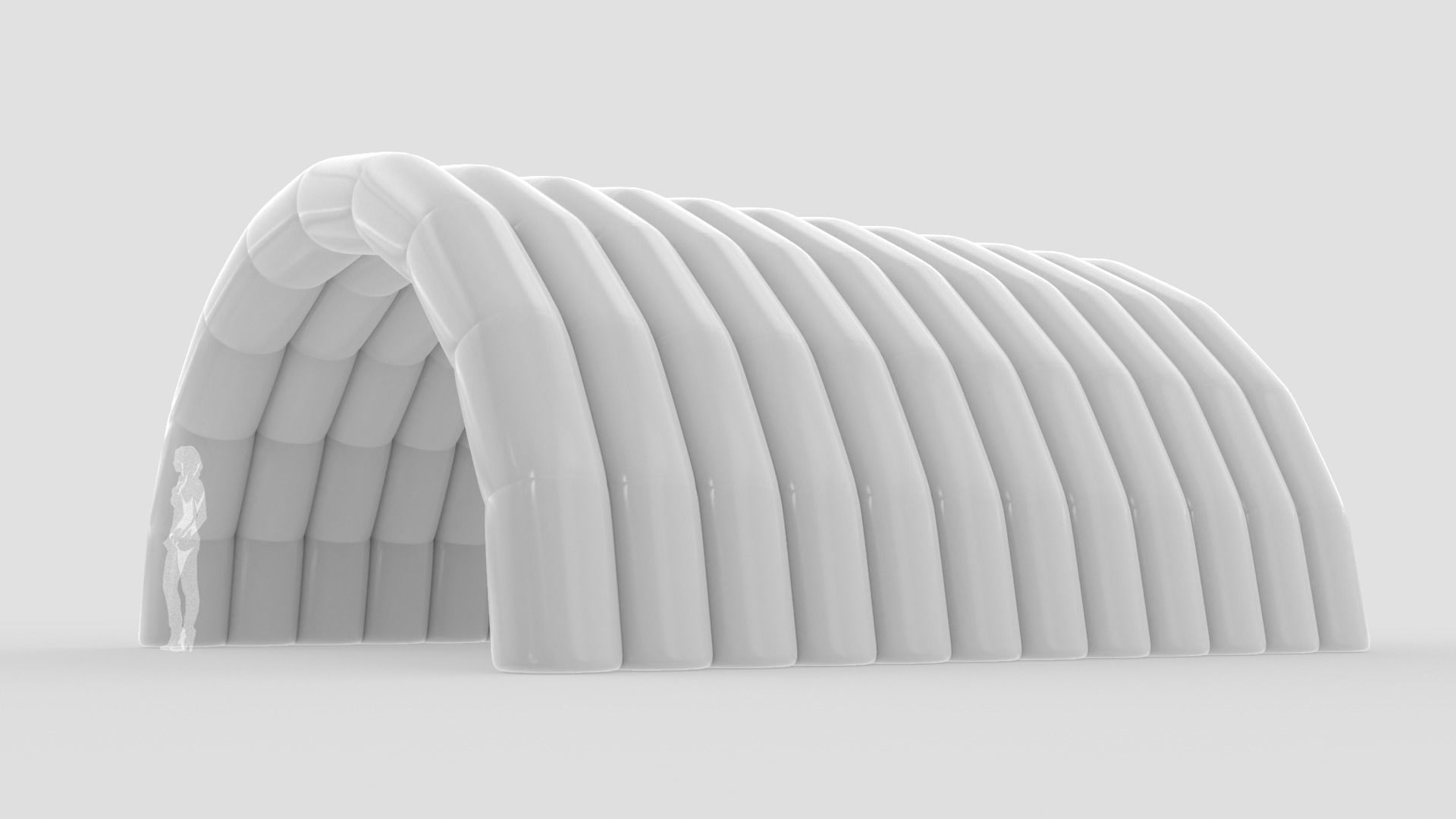 Inflatable Tunnel 3D model_2