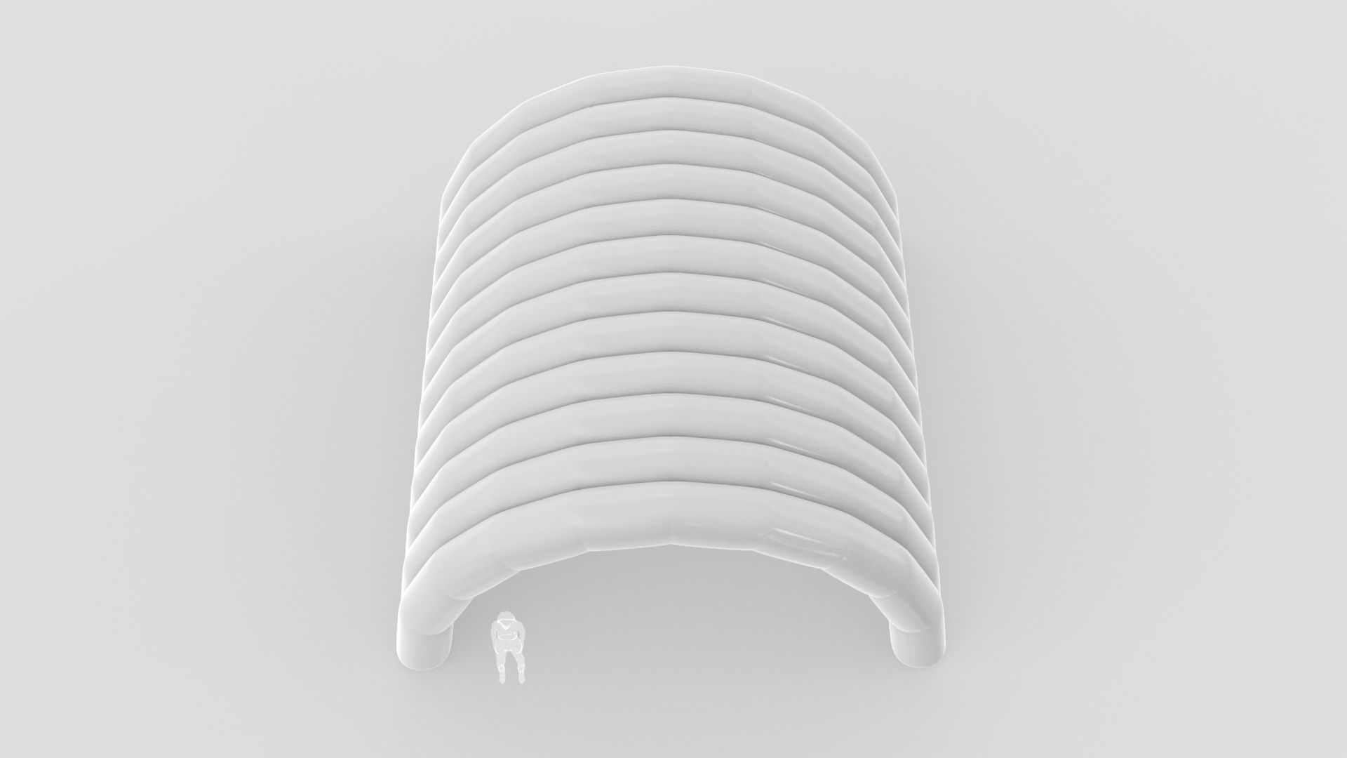 Inflatable Tunnel 3D model_3
