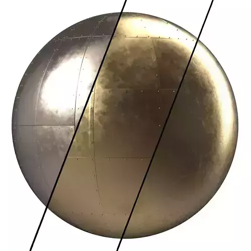 Metal Materials 7- Metal panels Pbr 4k Seamless