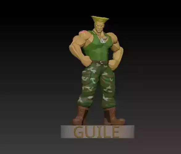 GUILE from street fighter