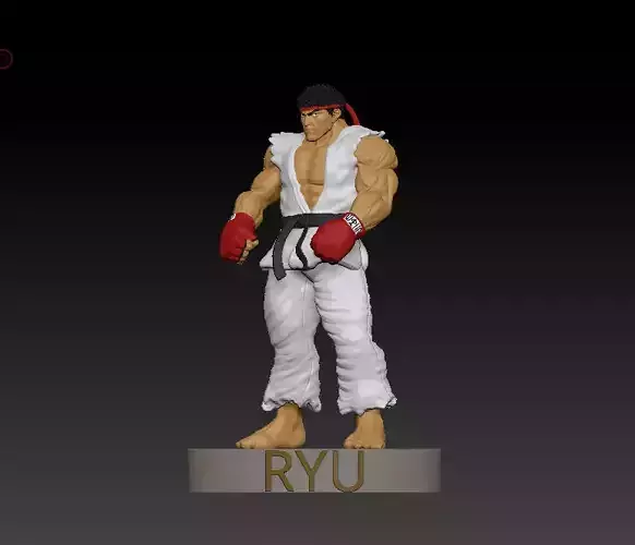 RYU FROM STREET FIGHTER