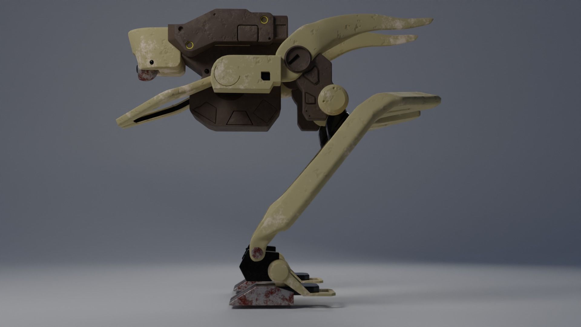 Guard watcher 3d mech model 3D model_2