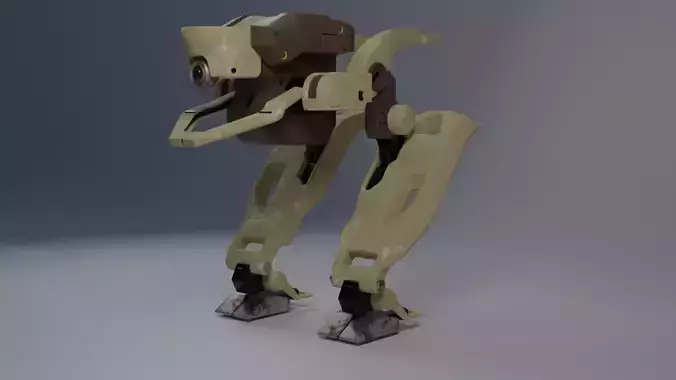 Guard watcher 3d mech model