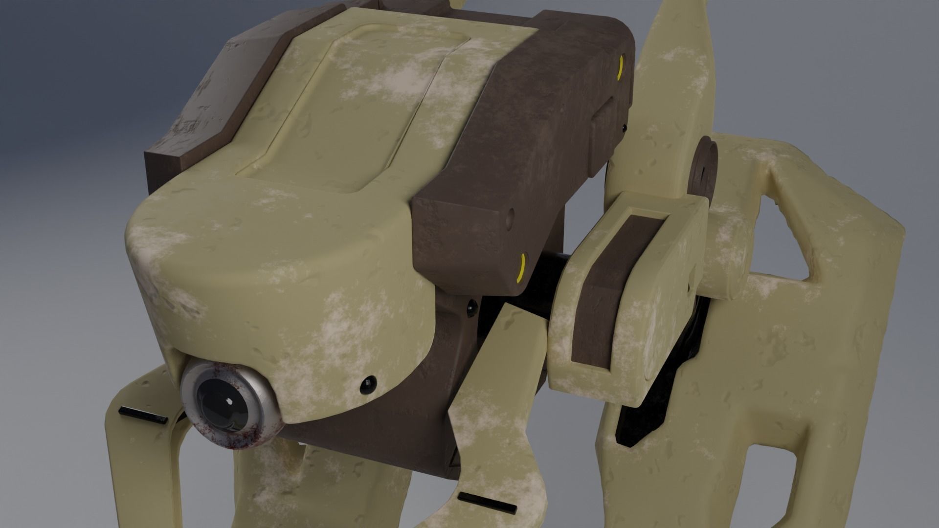Guard watcher 3d mech model 3D model_3