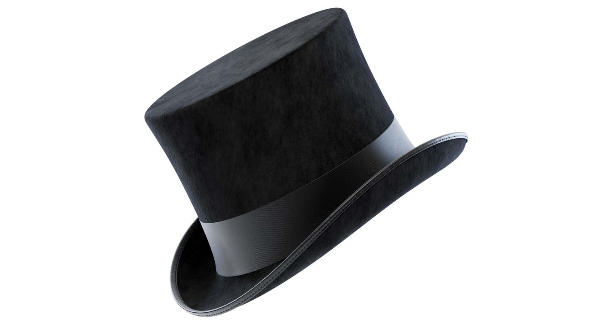 Top Hat 3D model_4