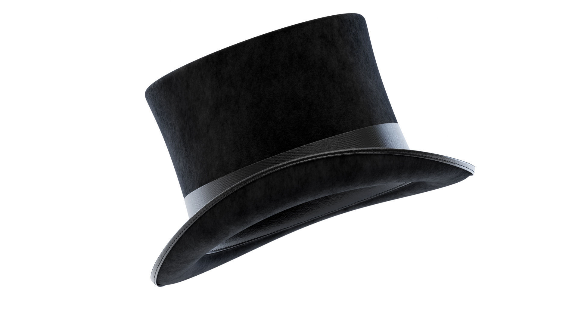 Top Hat 3D model_5