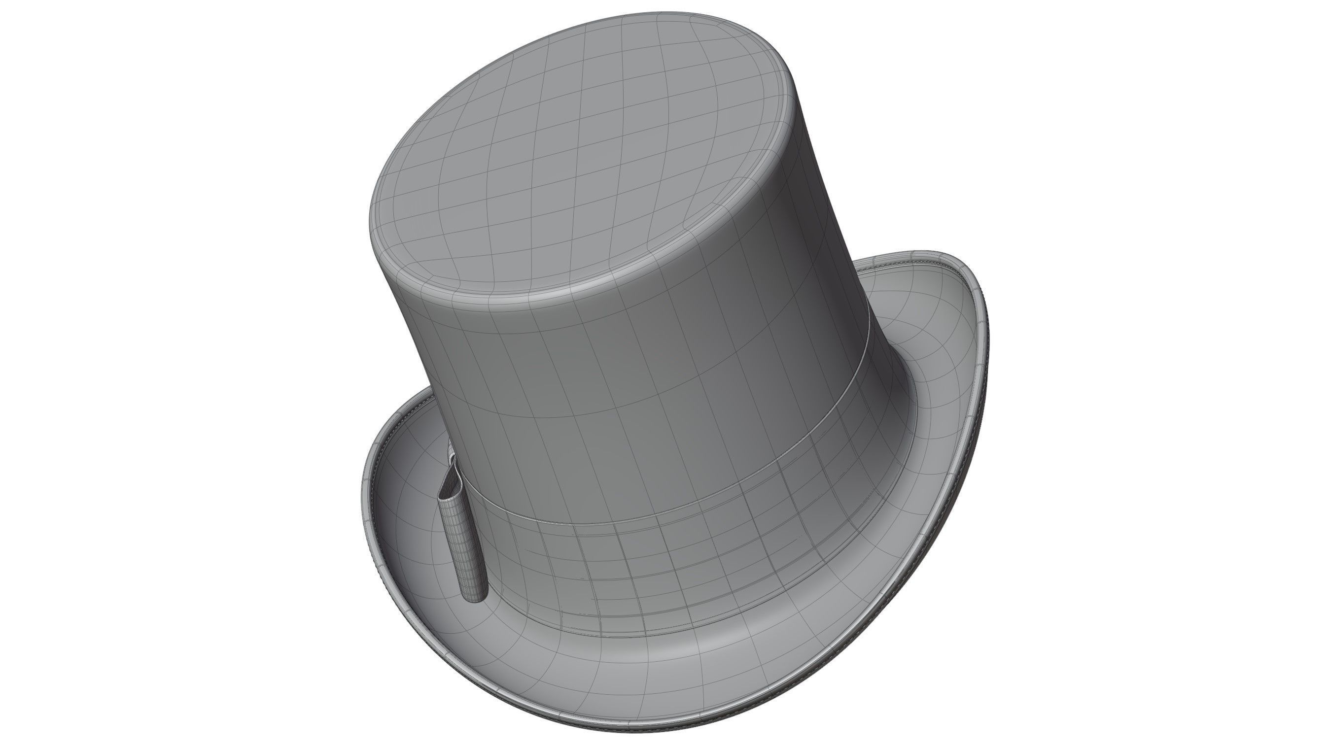 Top Hat 3D model_11