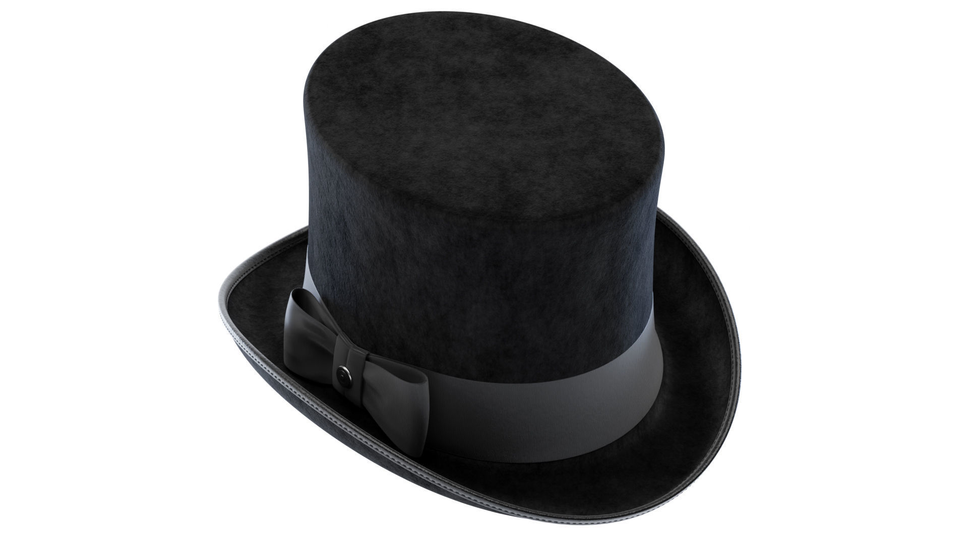 Top Hat 3D model_2