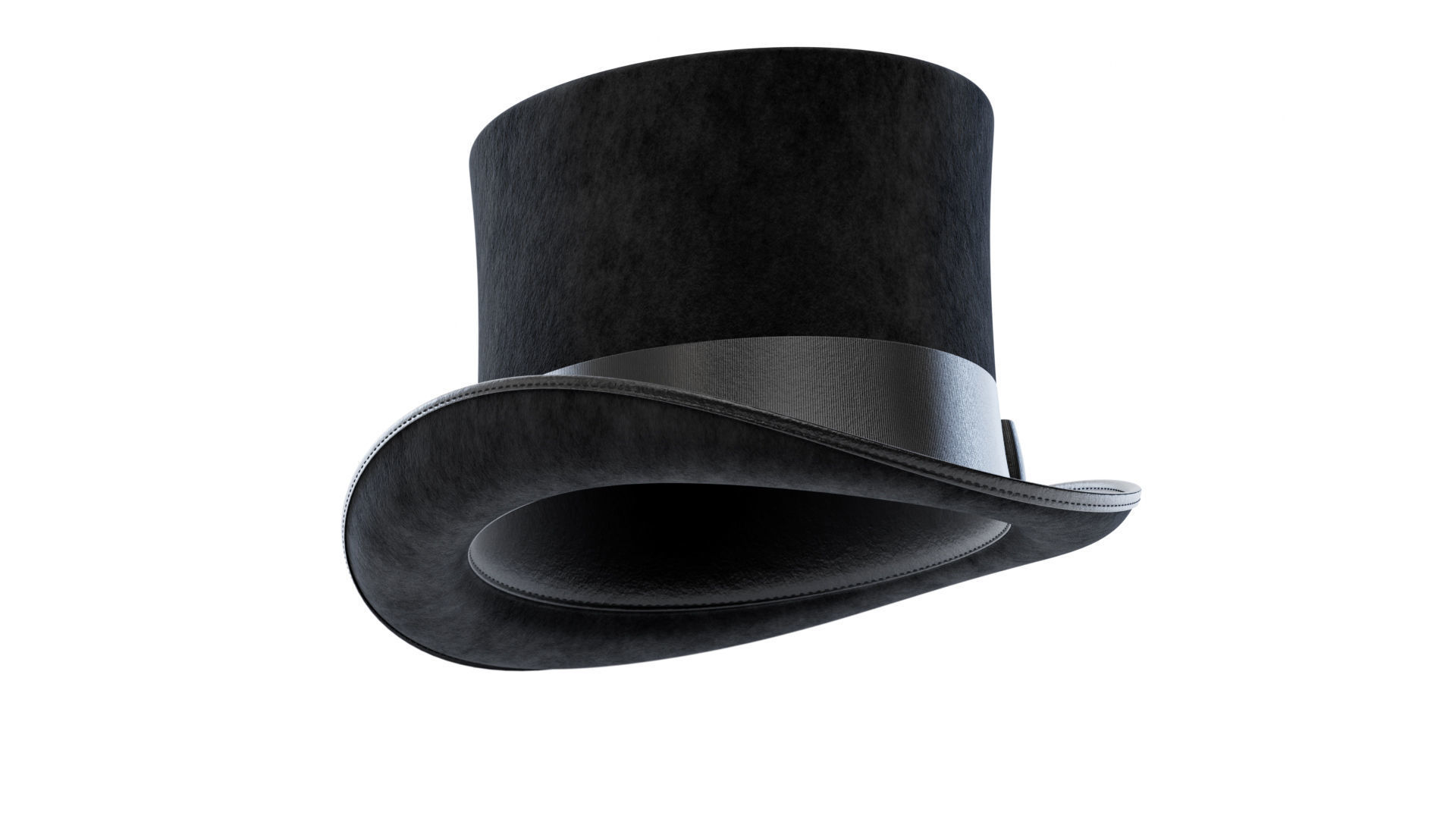 Top Hat 3D model_6