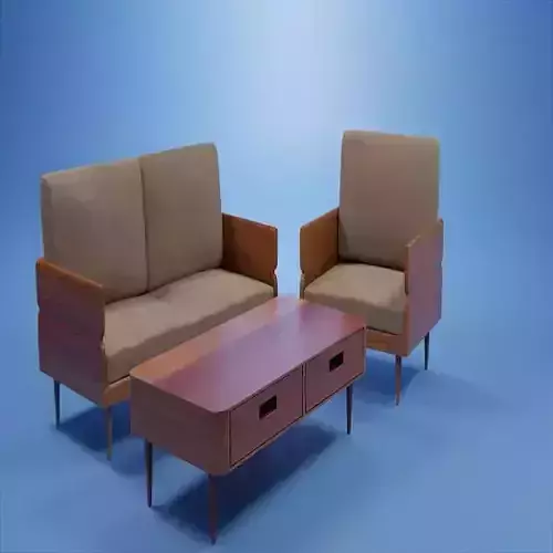 Set Wooden Furniture 7