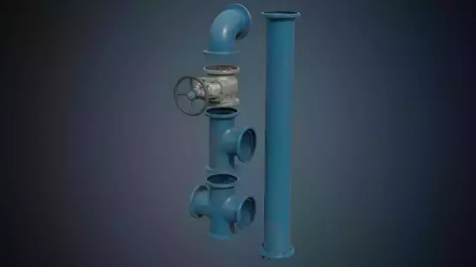 Industrial Pipes 5B
