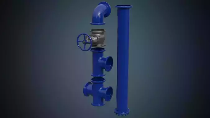 Industrial Pipes 5 Basic