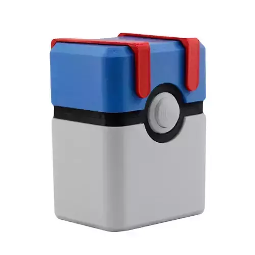 Pokemon SuperBall DeckBox 3D print model