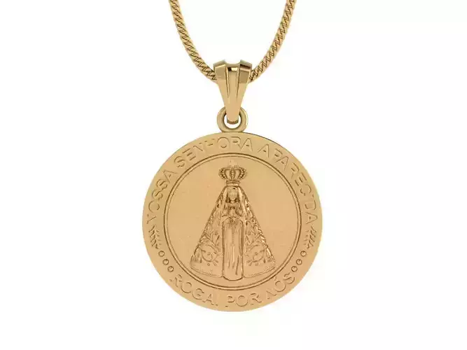 Medalha Nossa Senhora Aparecida 