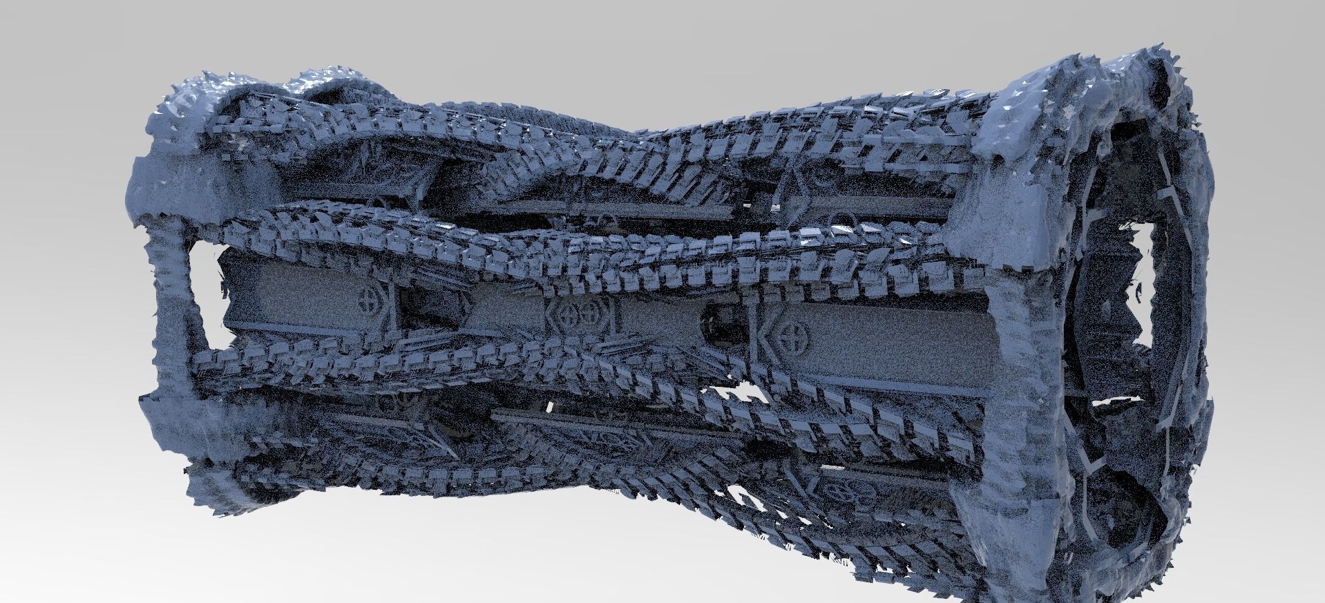 Grand Sci-Fi Hourglass Tower 1 3D model_1