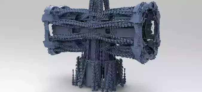 Grand Sci-Fi Gothic Ruined Tower 2 designs
