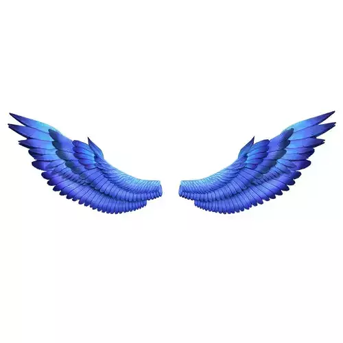 Fantasy Blue Wing
