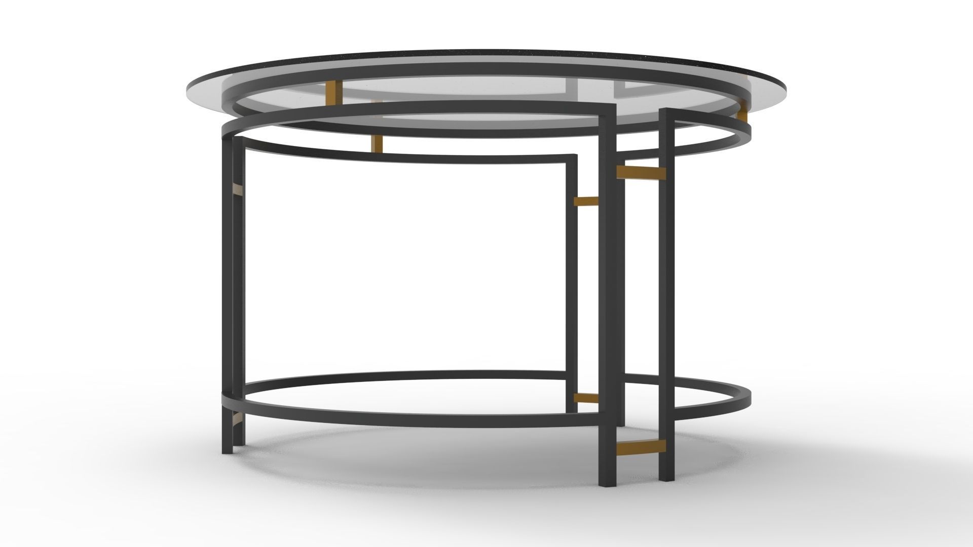 Round table  3D model_1