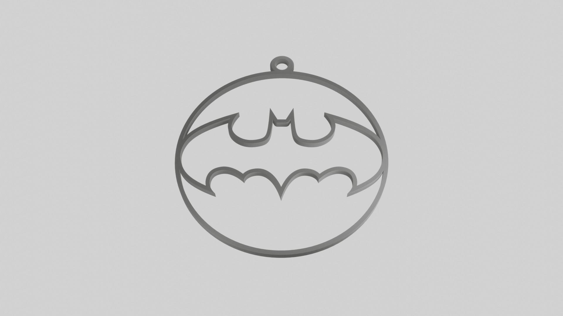 Batman Christmas Decorations 3D print model_4