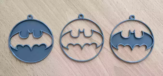 Batman Christmas Decorations 3D print model