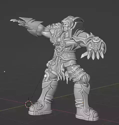 War and angel Fight pose Darksiders
