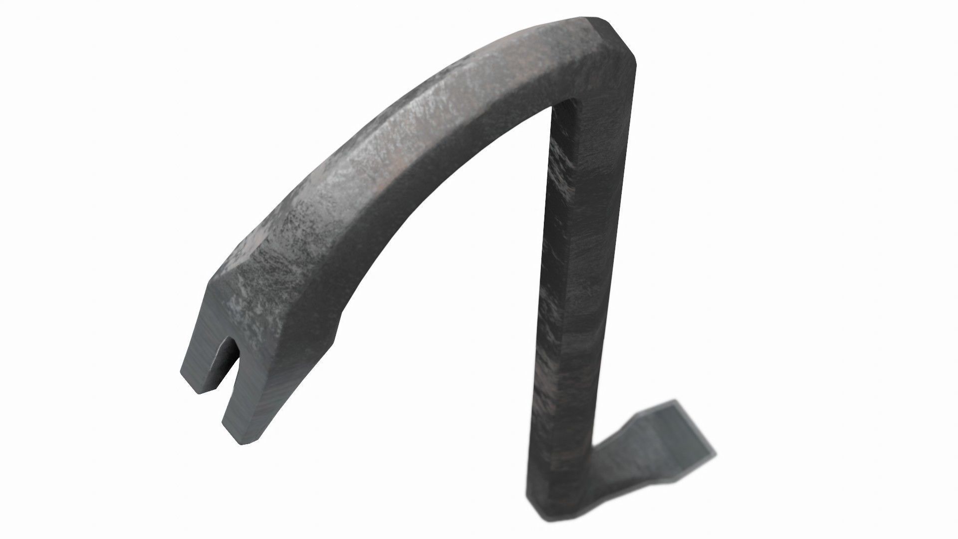 Crowbar 3D Model Low-poly 3D model_1