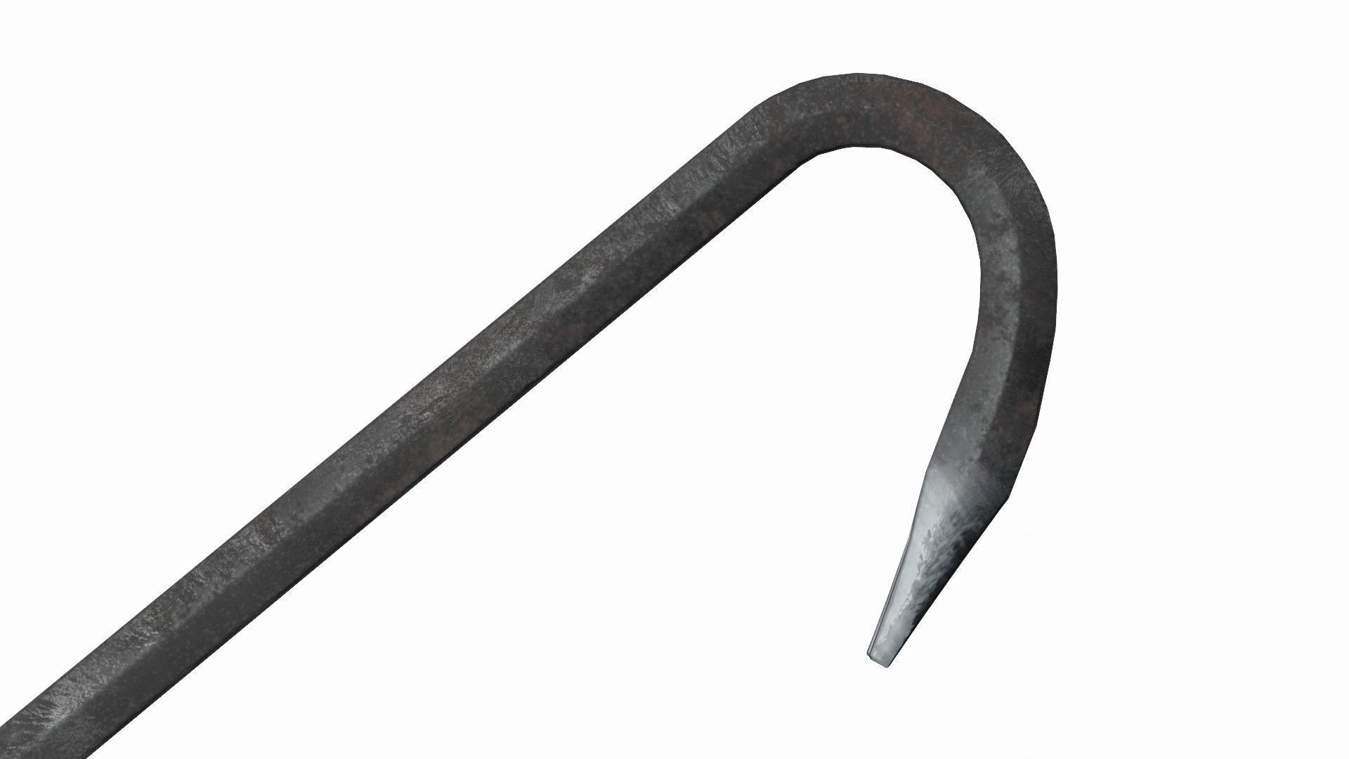Crowbar 3D Model Low-poly 3D model_15