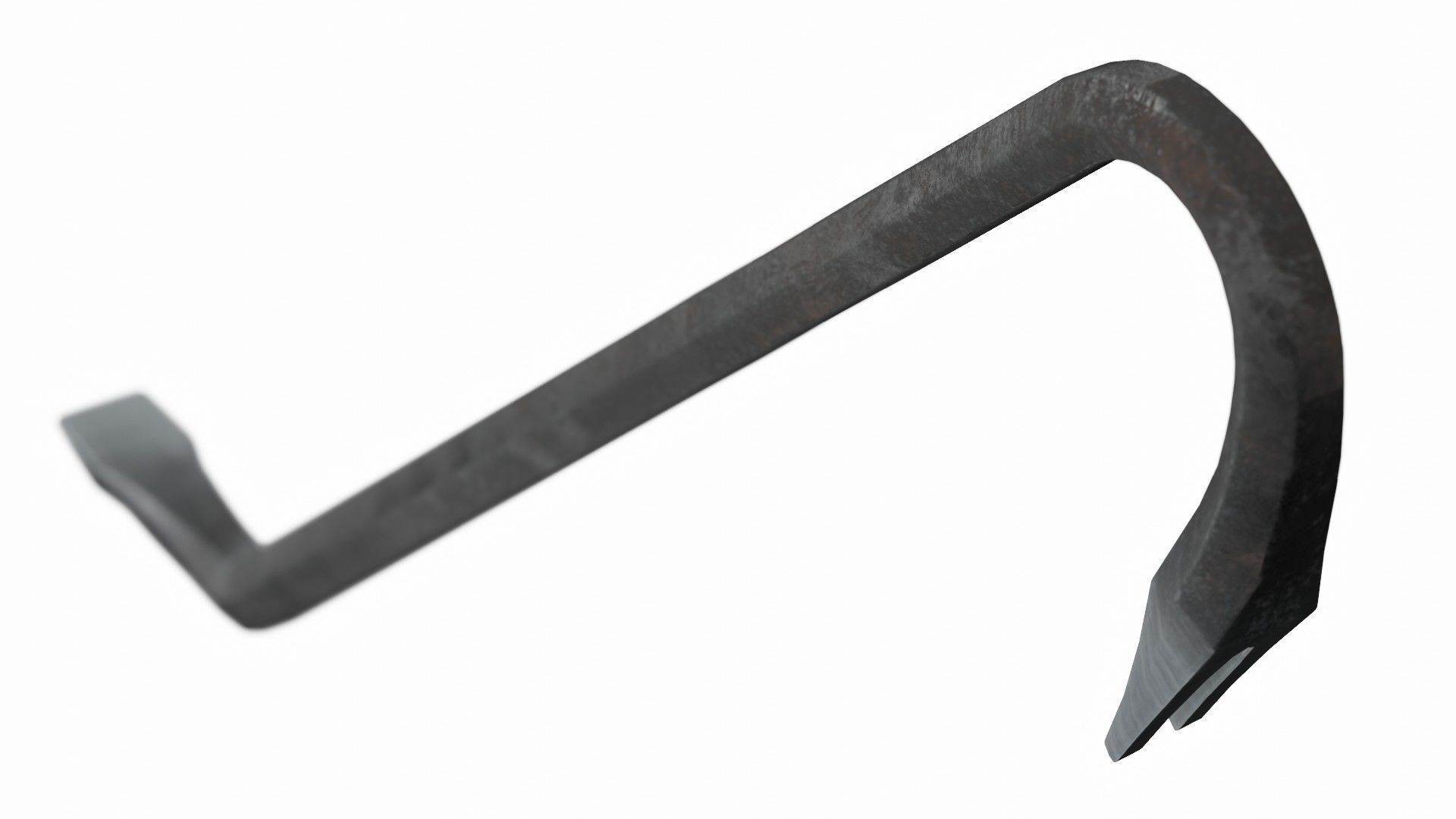 Crowbar 3D Model Low-poly 3D model_14