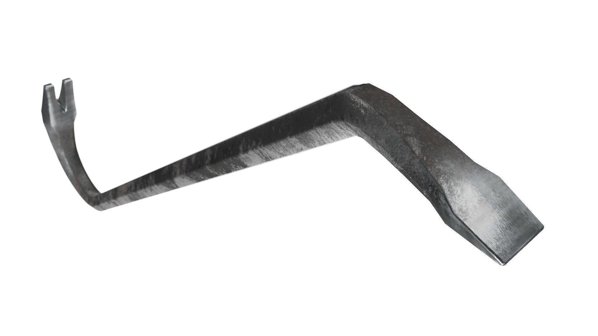Crowbar 3D Model Low-poly 3D model_6