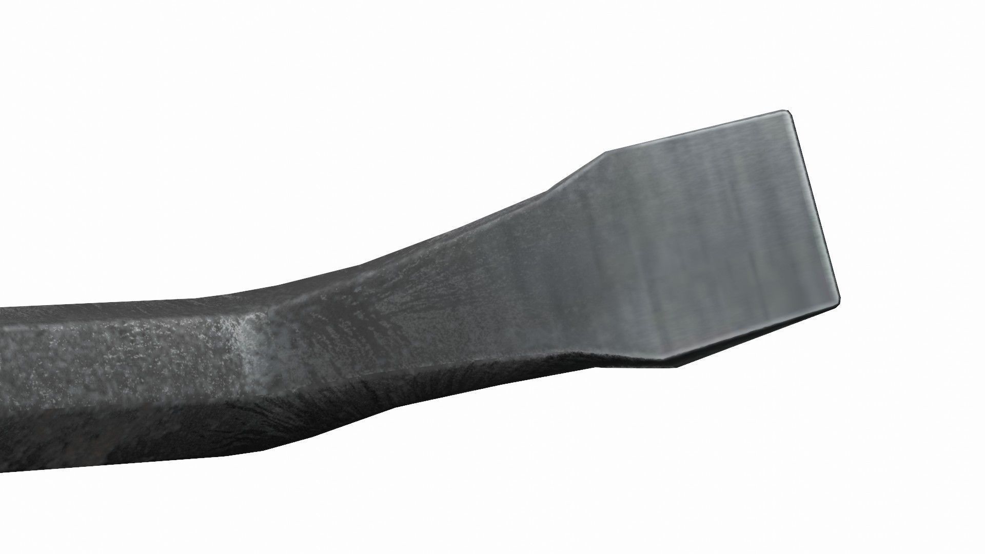 Crowbar 3D Model Low-poly 3D model_5