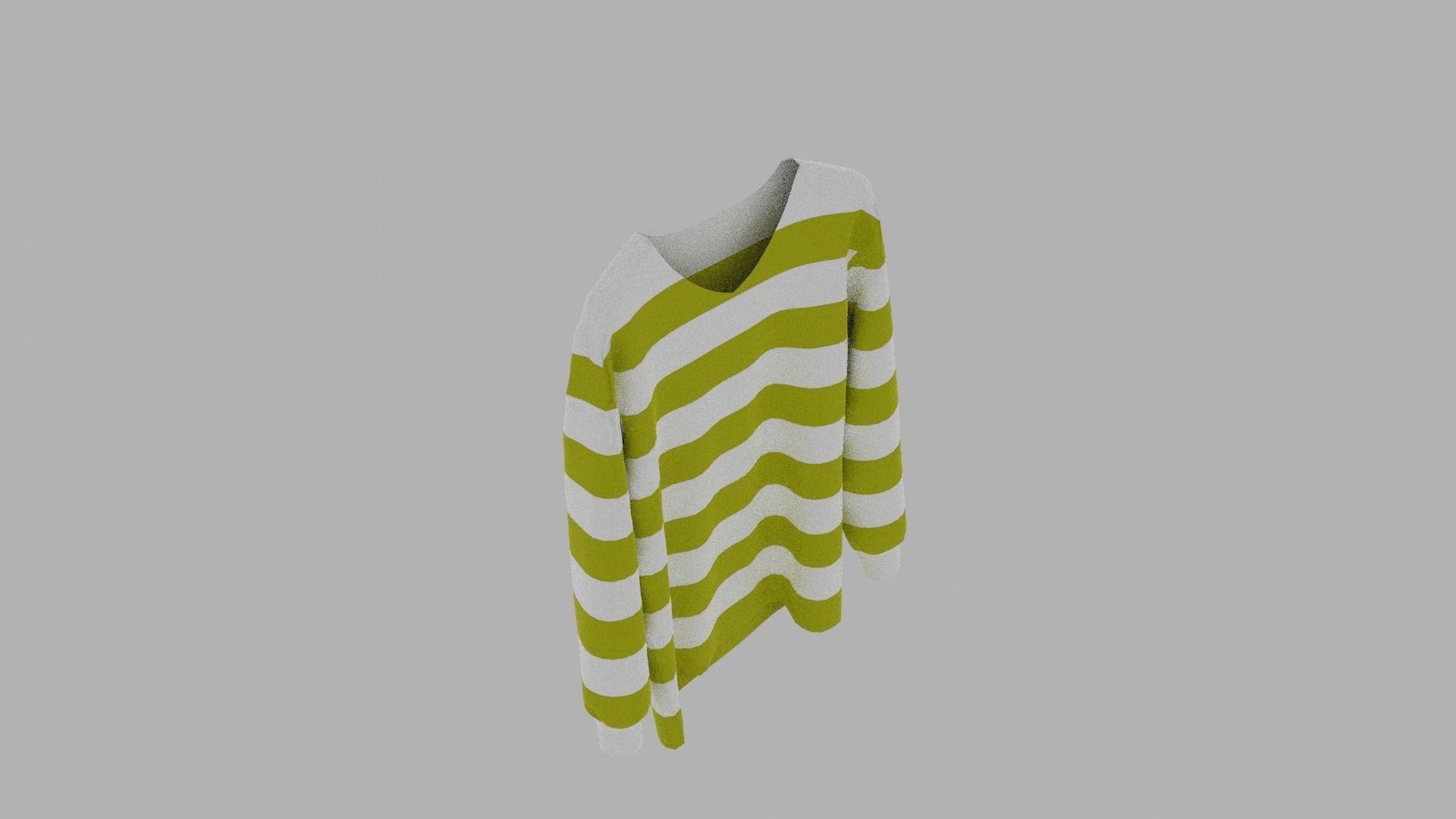 Sweater Clothing Low-poly 3D model_7