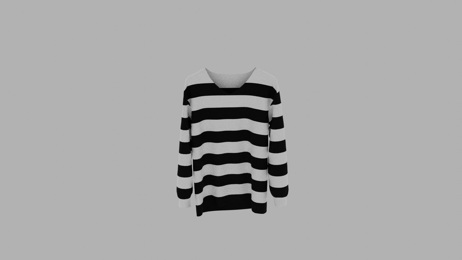 Sweater Clothing Low-poly 3D model_5