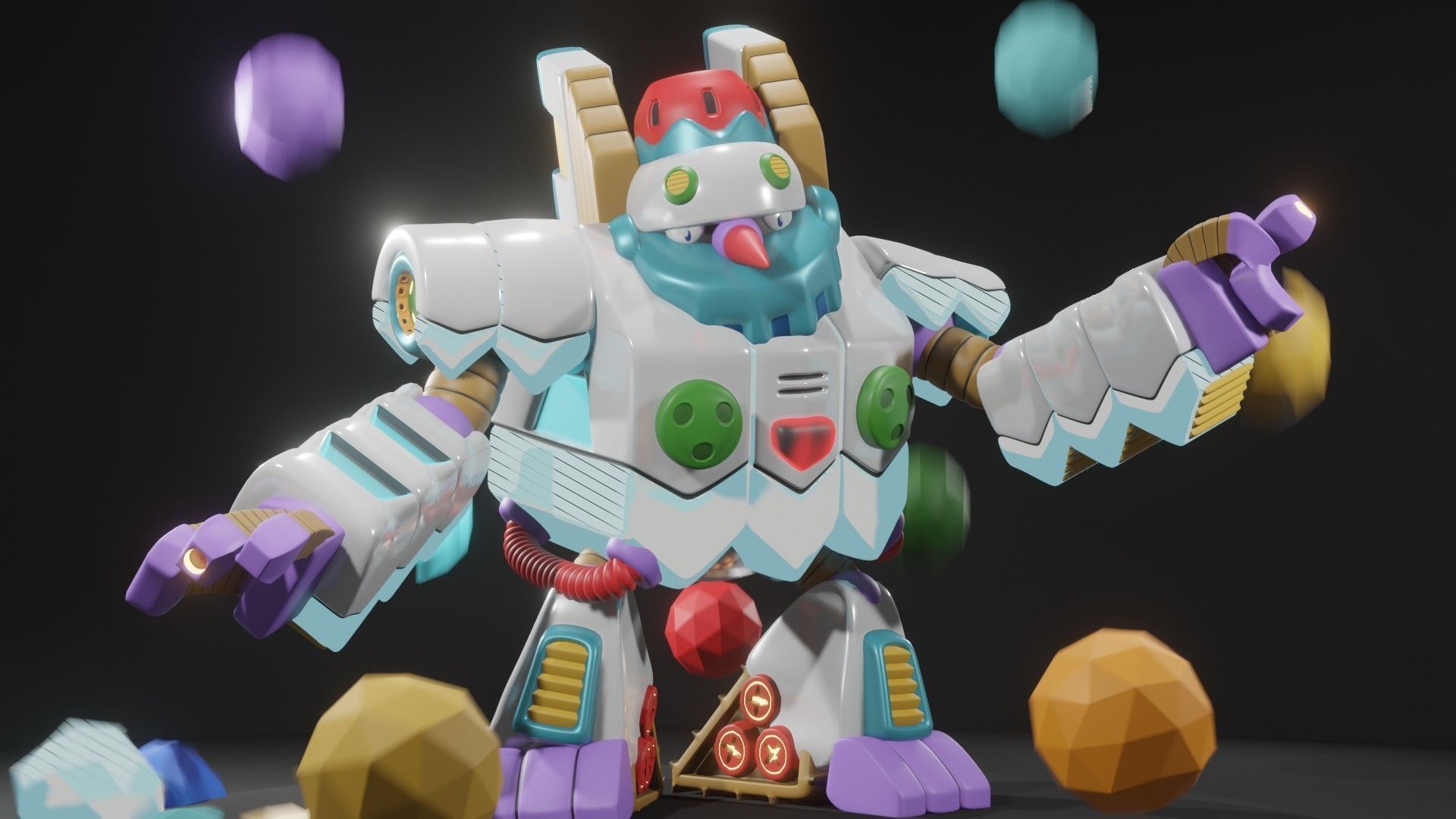 Avalanche Yeti 3D model_7