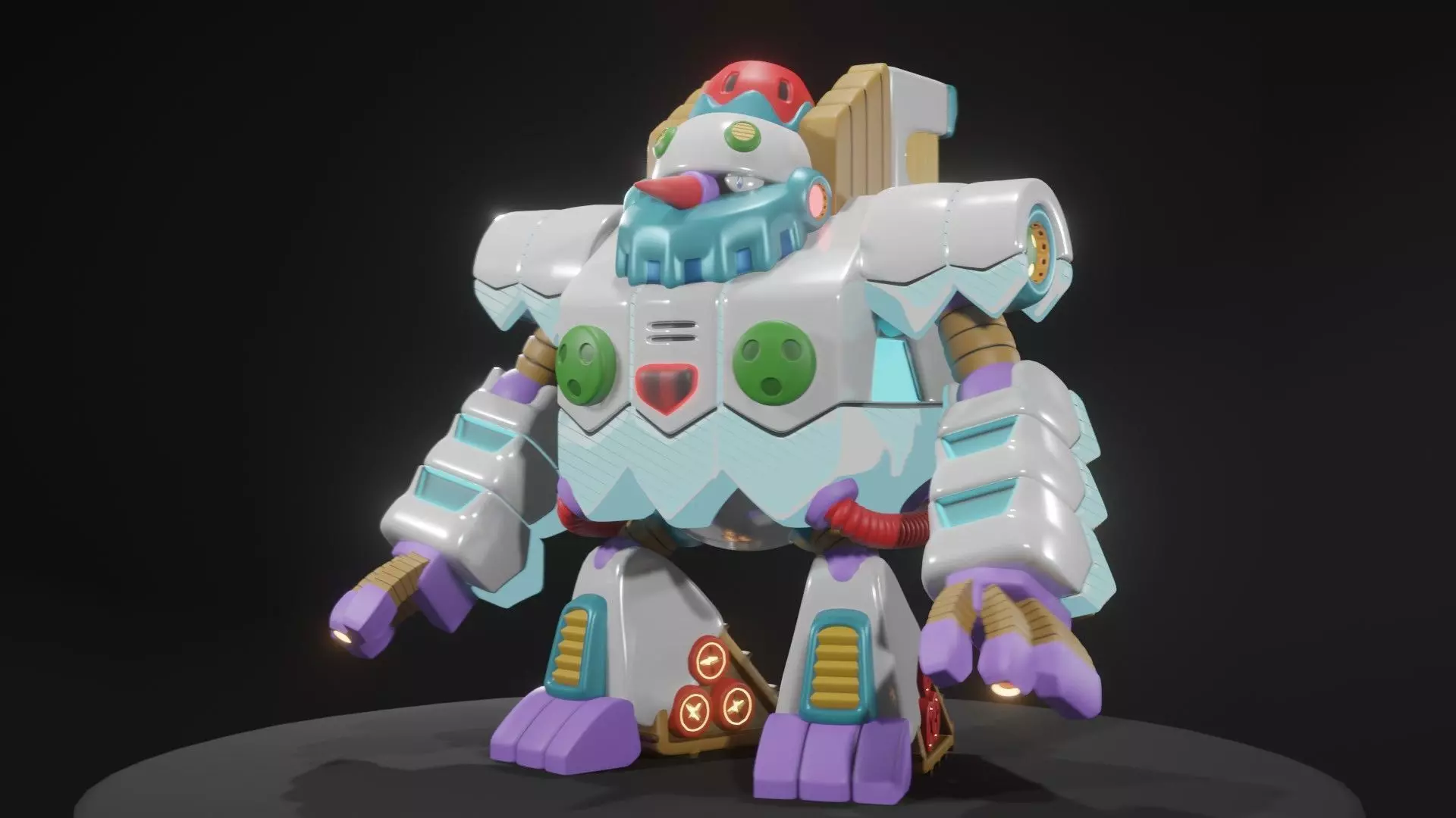 Avalanche Yeti 3D model_0