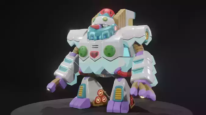 Avalanche Yeti 3D model