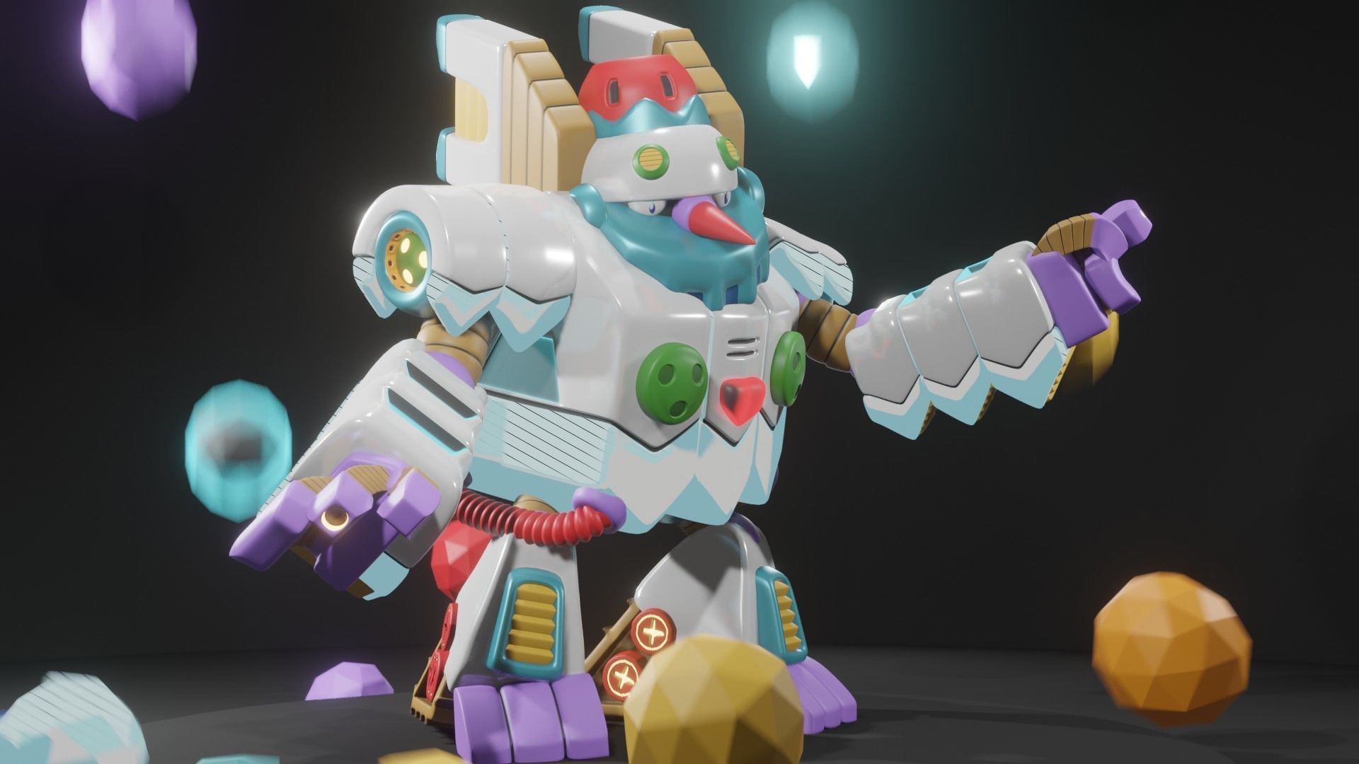 Avalanche Yeti 3D model_5