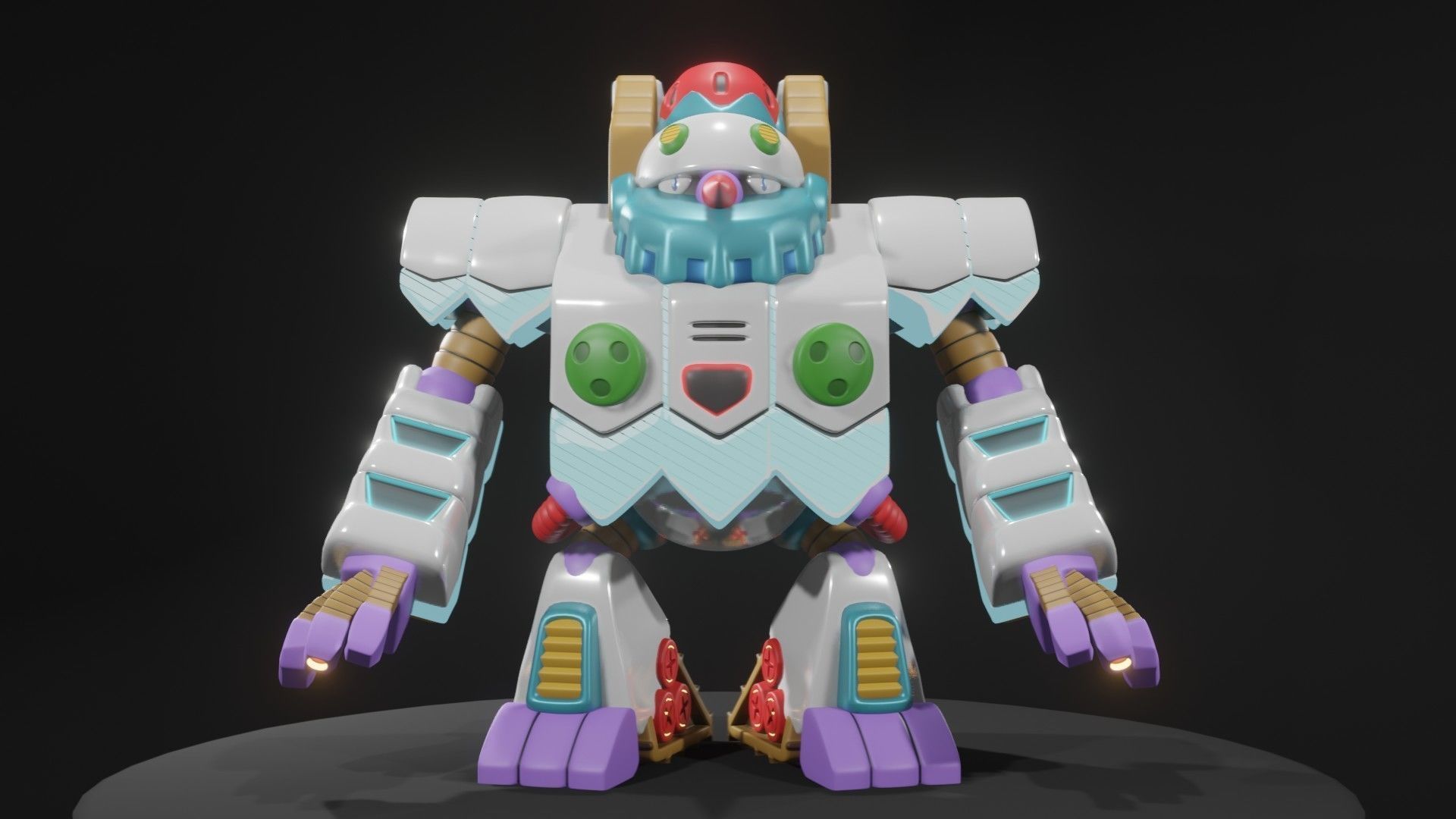 Avalanche Yeti 3D model_2