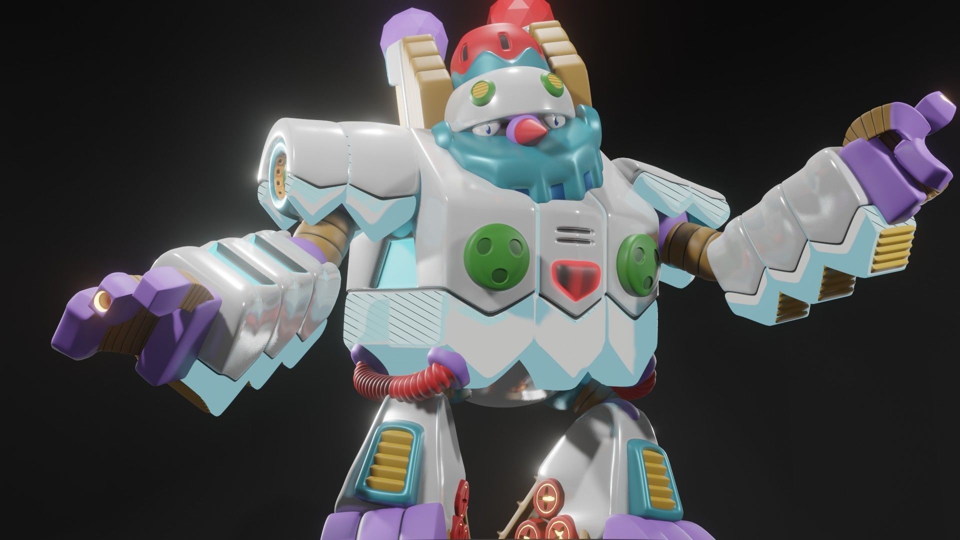 Avalanche Yeti 3D model_3