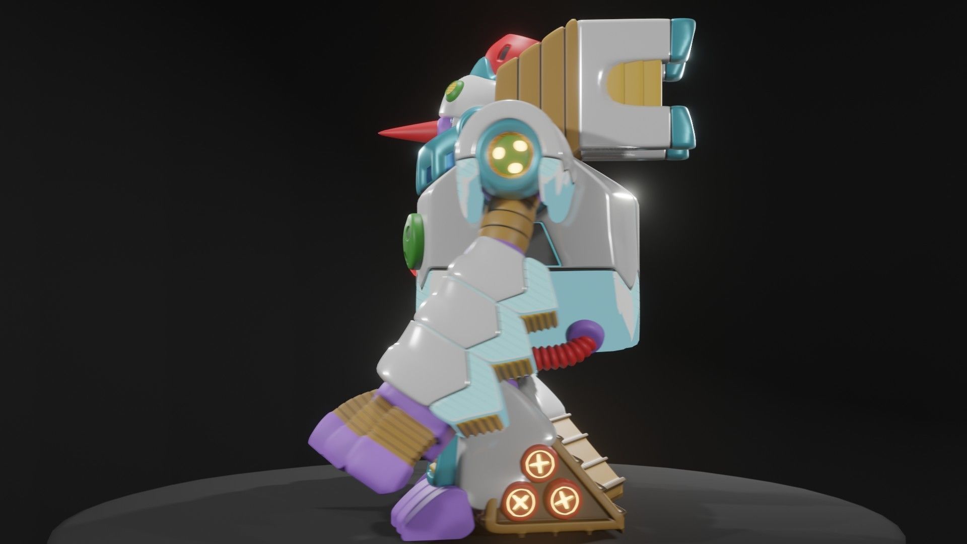Avalanche Yeti 3D model_8