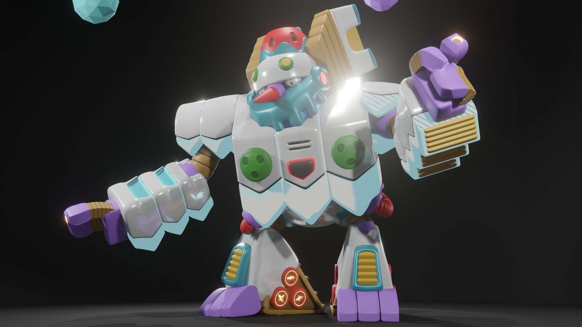 Avalanche Yeti 3D model_4