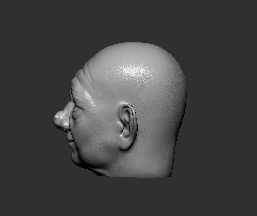 Head 66 3D print model_6